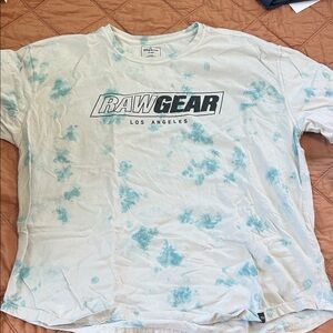 RawGear Blue Tie-Dye Top